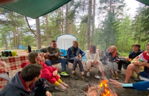Семейный летний лагерь на Ладоге: июль 2022 года 48